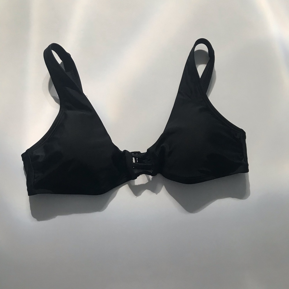 Black swim suit top by Time and Tru